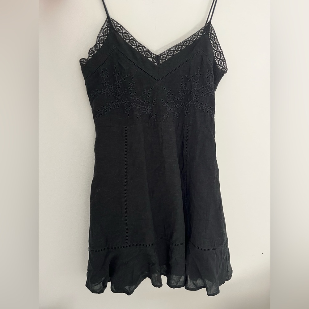 Zara black dress